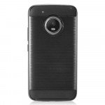 Wholesale Motorola Moto E4 Armor Hybrid Case (Black)